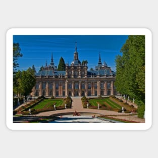 Spain. La Granja de San Ildefonso. Royal Palace & Gardens. Sticker